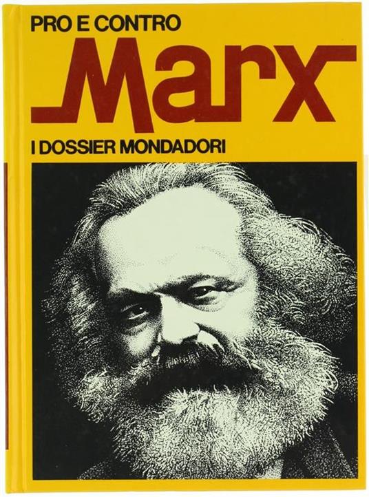 Pro E Contro Marx - Cesare Chiericati - copertina