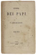 Storia Dei Papi. Tomo Nono