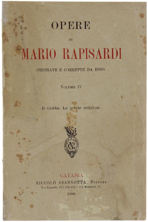Bergoglio Libri d'Epoca Snc