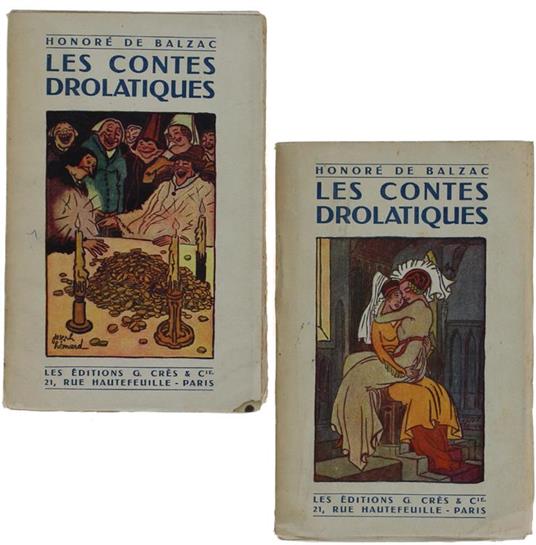 Les Contes Drolatiques. Colligez Ez Abbayes De Touraine Et Mis En Lumière Par Le Sieur De Balzac Pour L'esbattement Des Pantafruélistes Et Non Aultres - copertina