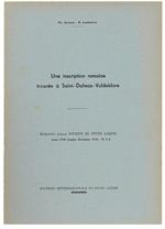 Une Inscription Romaine Trouvee A Saint-Dalmas Valdeblore
