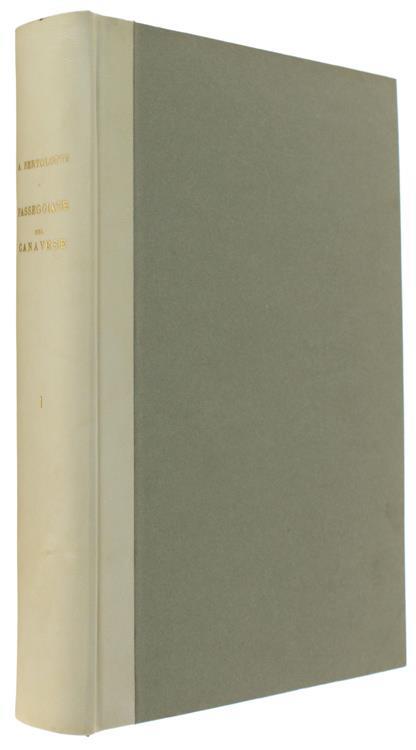 Passeggiate Nel Canavese. Tomo Primo (Di 8). [Tratta: Leynì, Lombardore, Volpiano, S. Benigno, Montanaro, Foglizzo, Bosconero, Feletto, Rivarolo] - Antonino Bertolotti - copertina