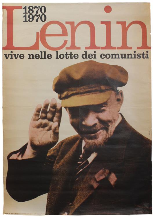 Lenin Vive Nelle Lotte Comuniste 1870-1970 (Poster/Ritratto) - copertina