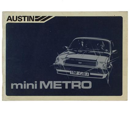 Austin Mini Metro - Manuale Uso e Manutenzione - copertina