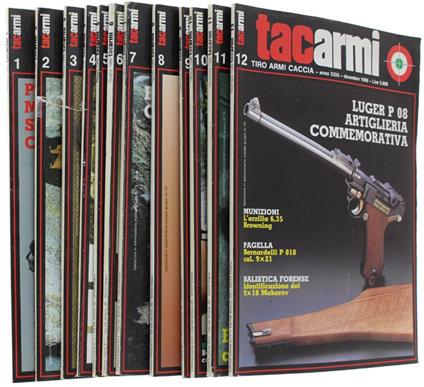 Tac Armi. Tiro Armi Caccia. Annata Completa 1986 - copertina