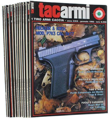Tac Armi. Tiro Armi Caccia. Annata Completa 1992 - copertina