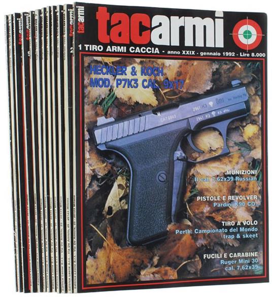Tac Armi. Tiro Armi Caccia. Annata Completa 1992 - copertina