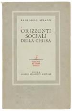 Orizzonti Sociali Della Chiesa