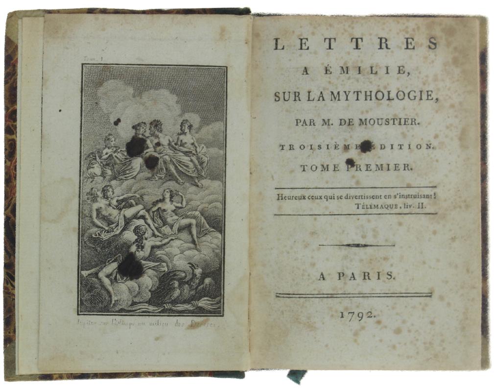 Lettres A Emilie Sur La Mythologie. Tome I - Ii - Iii - Iv - V - Vi. Troisième Édition