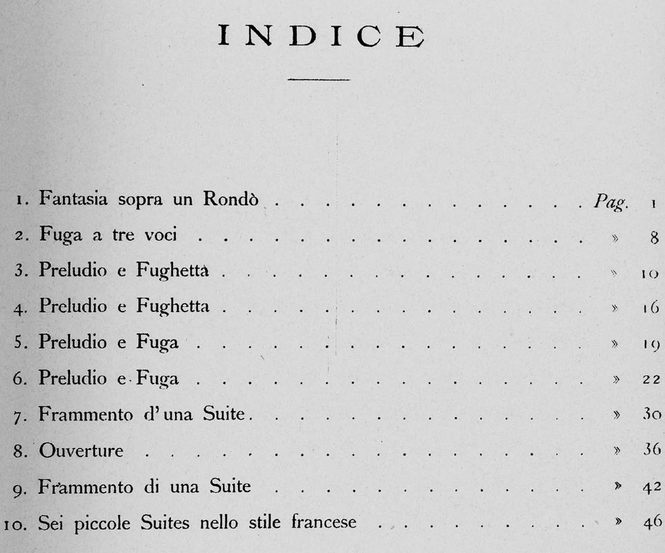 Metodo Per Lo Studio Del Pianoforte. Composizioni Di Gio. Seb. Bach. Libro Iii (Contenuto: Vedi Foto Dell'indice)