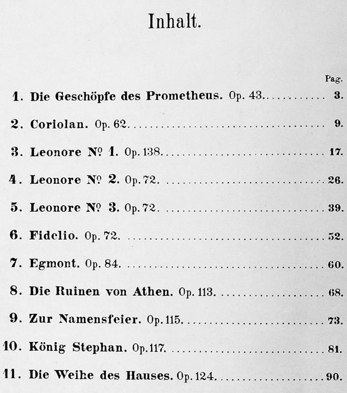 Sämtliche Ouvertüren Für Pianoforte Solo (Contenuto: Vedi Foto Dell'indice)