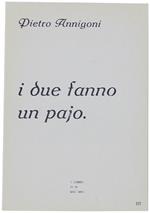 I Due Fanno Un Paio. I Libretti di Mal'Aria 337