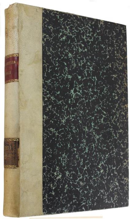 La Giustizia Penale. RIVISTA CRITICA SETTIMANALE di DOTTRINA, GIURISPRUDENZA, LEGISLAZIONE - 1911 - Gennaro Escobedo - copertina