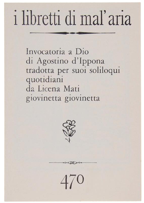 Bergoglio Libri d'Epoca Snc