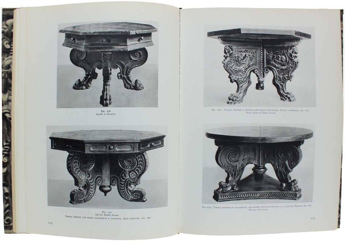 Il Mobilio. Gli Ambienti E Le Decorazioni Del Rinascimento In Italia. Secoli Xv E Xvi