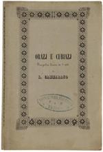 Orazi E Curiazi. Tragedia Lirica In Tre Atti Da Rappresentarsi Al Teatro Regio Il Carnevale 1864-65. Libretto D'Opera