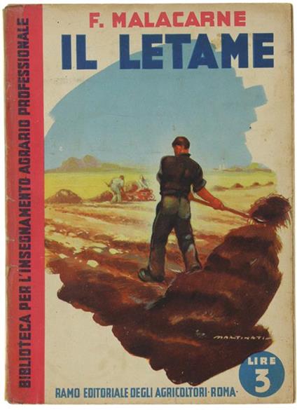 Il Letame E La Concimazione Organica - Francesco Malacarne - copertina