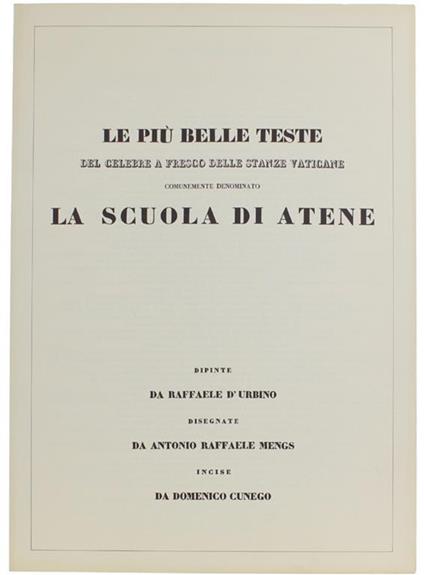 Omaggio A Raffaello Sanzio 1483-1520 (38 Grandi Tavole Incise) - copertina