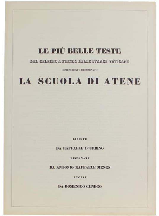 Omaggio A Raffaello Sanzio 1483-1520 (38 Grandi Tavole Incise) - copertina