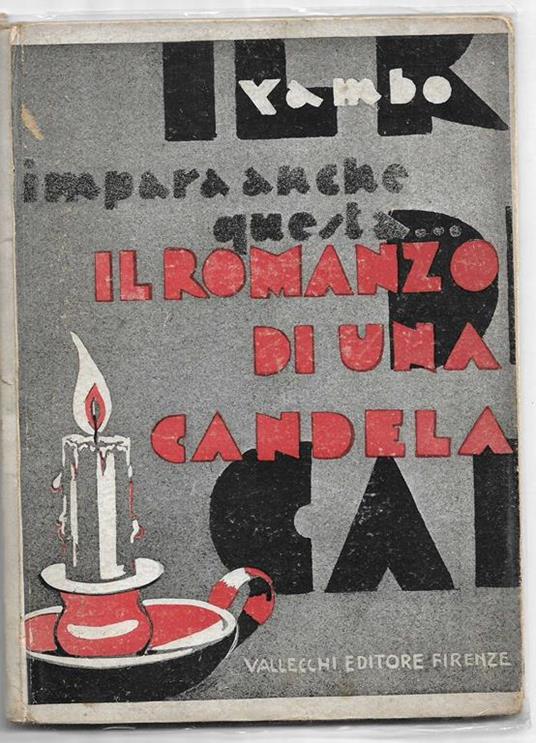 Il romanzo di una candela stearica - Yambo - copertina