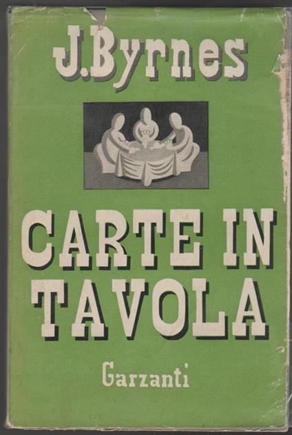 Carte in tavola - James Byrnes - copertina