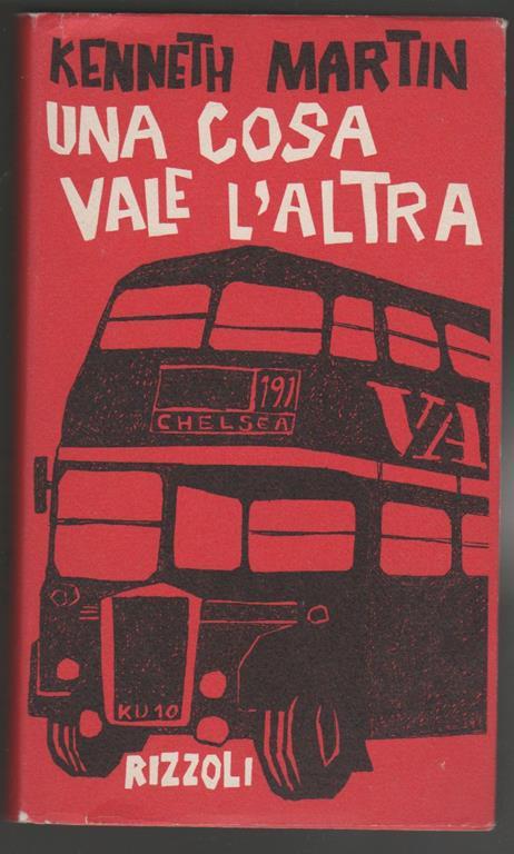 Una cosa vale l'altra - Kenneth Martin - copertina