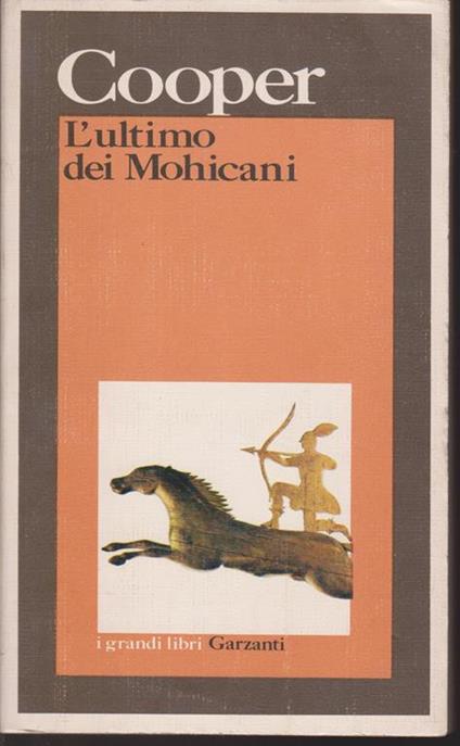 L' ultimo dei Mohicani - James Fenimore Cooper - copertina