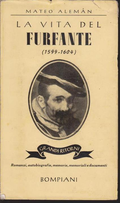 La vita del furfante (1599-1604) - Mateo Aleman - copertina