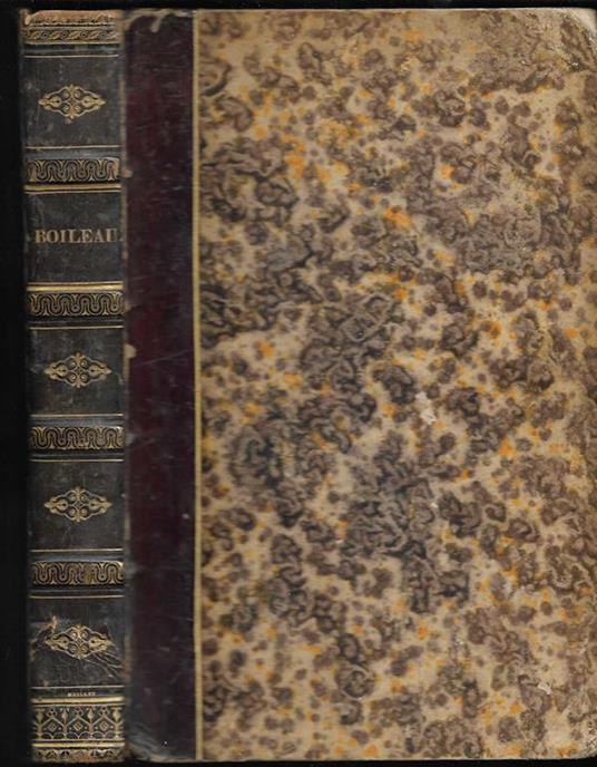 Oeuvres de Boileau Despreaux avec les commentaires revus, corriges et augmentes, par M. Viollet le Duc - Nicolas Boileau - copertina