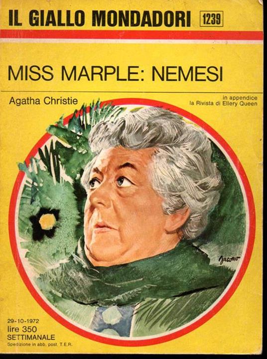 Miss Marple: Nemesi - Agatha Christie - copertina