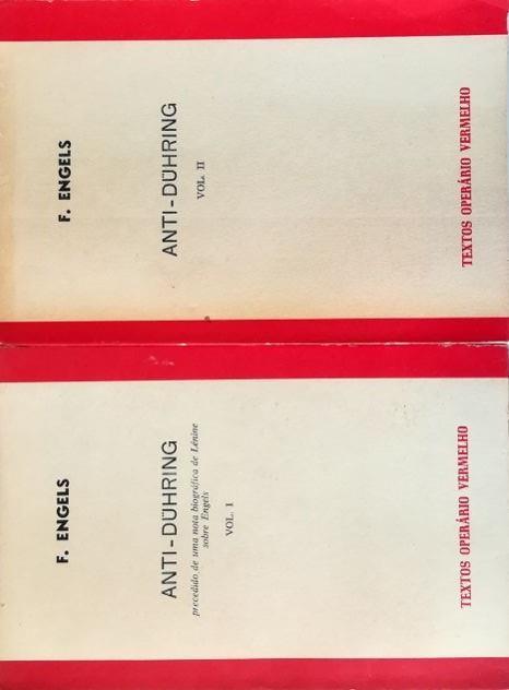 Anti-Dühring (Antiduhring) precedido de una nota biográfica de Lénine sobre Engels - completo in 2 voll - Friedrich Engels - copertina