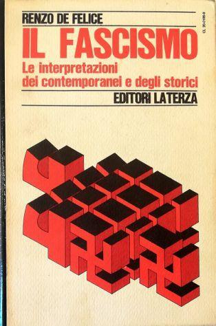 Il fascismo Le interpretazioni dei contemporanei e degli storici - volume in cofanetto editoriale - Renzo De Felice - copertina