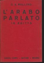 L' arabo parlato in Egitto Grammatica, Dialoghi e Raccolta di Vocaboli Ristampa della Seconda Edizione, aggiuntavi una Appendice