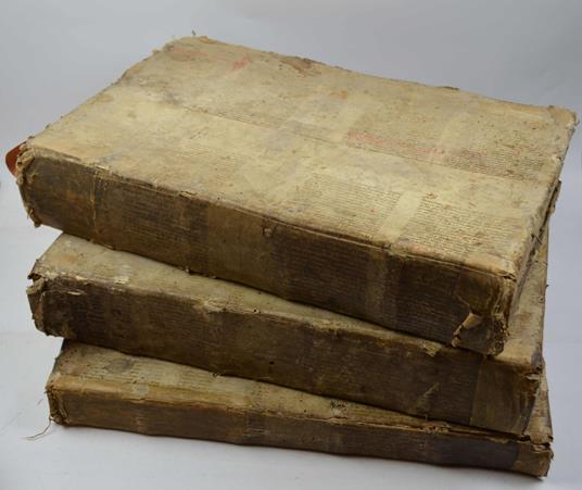 In primam & secundam ff. novi partem cum apostillis doctissimorum doctorum domini Francisci de Curte & Bernardini de Landriano… - Alessandro Tartagni - copertina