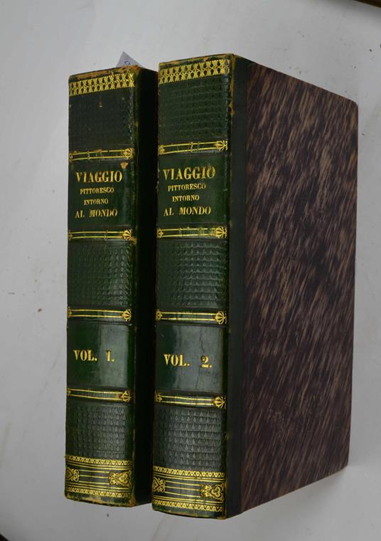 Viaggio pittoresco intorno al mondo ossia riassunto generale de' viaggi e scoperte.. - Jules Sébastien César Dumont d'Urville - copertina