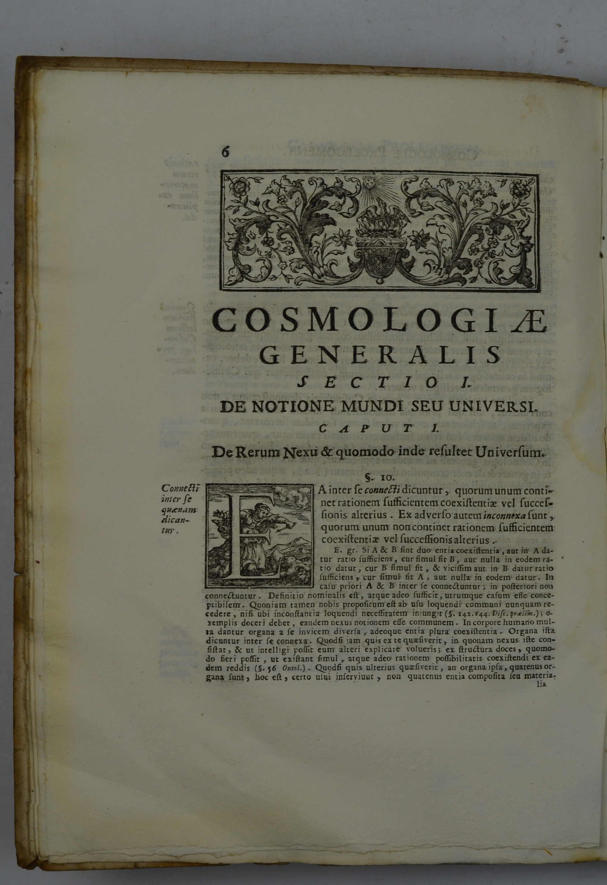 Cosmologia generalis methodo scientifica pertractata, qua ad solidam, inprimis Dei Atque Naturae cognitionem via sternitur…
