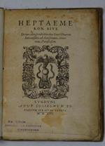 Tractatus. De Testamentis. De Donationibus. De Iure emphiteotico. De Feudis