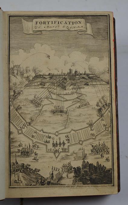 Traité de Fortification, contenant les Methodes anciennes & modernes pour la construction & la Deffence des Places, et la maniere de les attaquer, expliquée plus au long qùelle n'a été jusques à present… - Jacques Ozanam - copertina