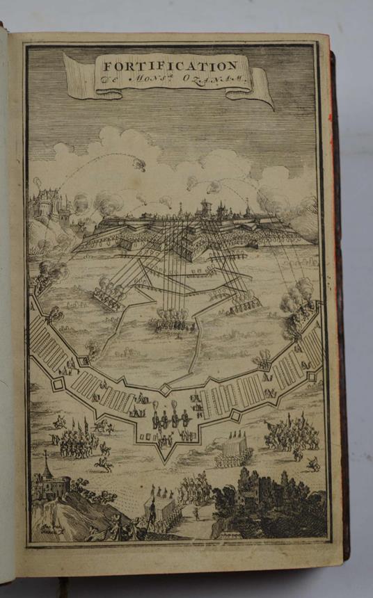 Traité de Fortification, contenant les Methodes anciennes & modernes pour la construction & la Deffence des Places, et la maniere de les attaquer, expliquée plus au long qùelle n'a été jusques à present… - Jacques Ozanam - copertina
