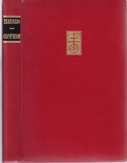 Commedie Testo e versione poetica di Guido Vitali La donna di Andro - I due fratelli - P. Afro Terenzio - copertina