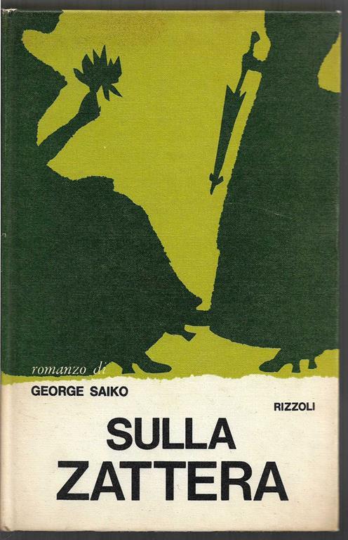 Sulla zattera - George Saiko - copertina