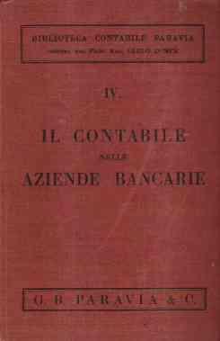 Il Contabile Nelle Aziende Bancarie - Carlo Dompé - copertina