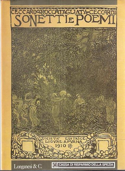 Sonetti E Poemi - Ceccardo Roccatagliata Ceccardi - copertina