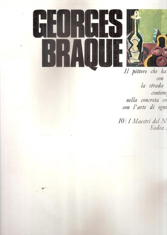 Georges Braque - Lara Vinca Masini - copertina