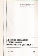 Il Destino Scolastico E Professionale Dei Diplomati E Qualificati