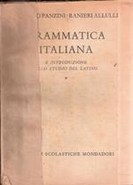 Grammatica Italiana E Introduzione Allo Studio Del Latino