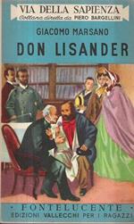 Don Lisander (Alessandro Manzoni). Ill. Di G. Castellani