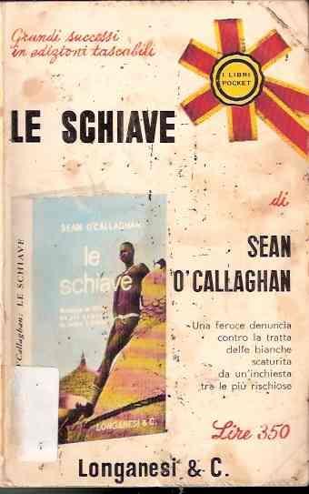 Le Schiave - Sean òCallaghan - copertina