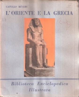 L' oriente E La Grecia - Catullo Ruceri - copertina