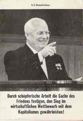 Durch Schopferische Arbeit Die Sache Des Friedens Festigen - N.S. Chruschtschow - copertina